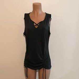 Women's - Tank top Gray solid Tops - Size XL, EUC